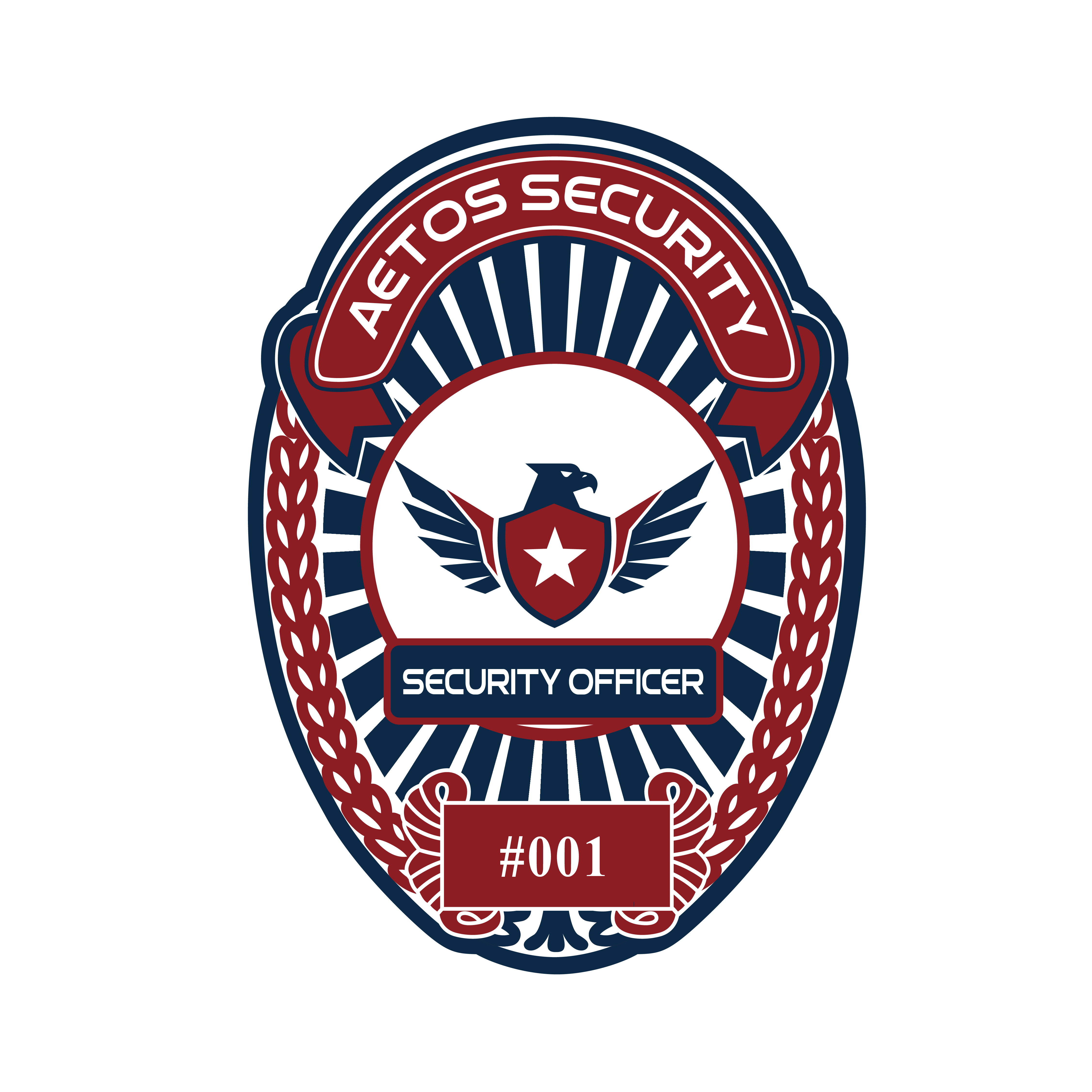 Aetos Security Officer Badge
