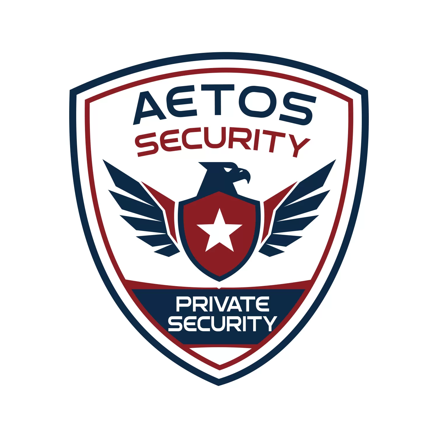 Aetos Security officer standing guard at fire watch tower, 4280 ft elevation